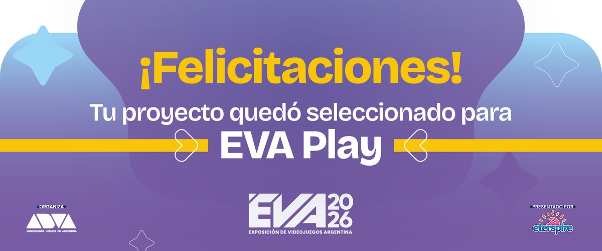 ¡Conseguimos stand en EVA Play 2026!